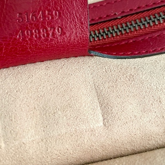 Gucci Re Belle Logo Medium Top Handle Crossbody - Picture 12 of 15